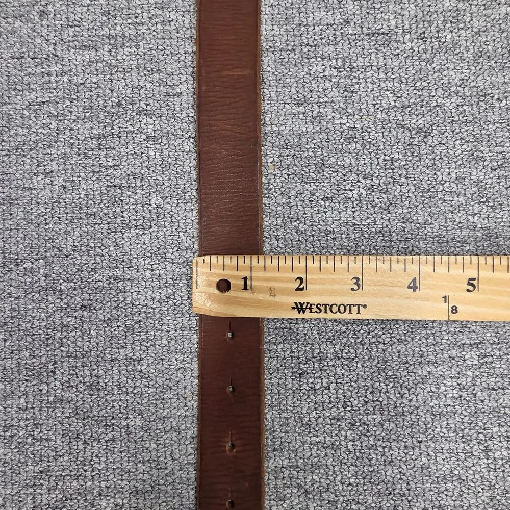 GAP 1969 GENUINE LEATHER GIRLS’ BELT – ROSE BUCKLE – SIZE S/P – 22.5